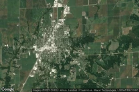 Vue aérienne de Carlinville Area Hospital