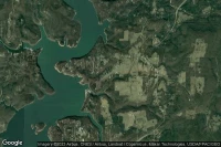 Vue aérienne de Tenkiller Lake Airpark