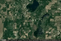 Vue aérienne de Camp Lake