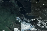 Vue aérienne de Jakolof Bay