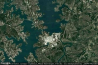 Vue aérienne de Oconee Nuclear Station