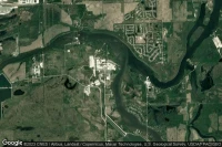 Vue aérienne de Dresden Power Station