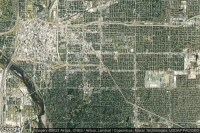 Vue aérienne de Tulsa Security