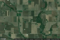 Vue aérienne de Radloff's Cedar View Farms