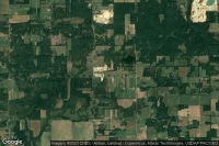 Vue aérienne de Woodruff Lake