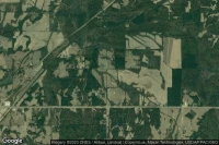 Vue aérienne de Tufton Spring Farm