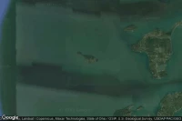 Vue aérienne de Rattlesnake Island