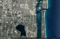 Vue aérienne de Palm Beach Children's Hospital