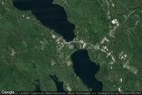 Vue aérienne de Twin Eagles