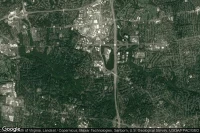 Vue aérienne de Inova Fairfax Hospital