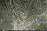 Vue aérienne de Ronald Reagan UCLA Medical Center Helistop