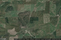 Vue aérienne de Oakesdale