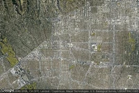 Vue aérienne de Beverly Center