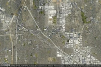 Vue aérienne de Norwalk Sheriff Station