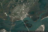 Vue aérienne de Shore Memorial Hospital