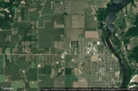 Vue aérienne de Sauk-Prairie