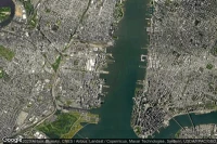 Vue aérienne de Newport Helistop