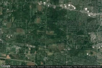 Vue aérienne de Manitou Field