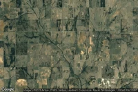 Vue aérienne de Horning Farms Airstrip