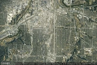 Vue aérienne de John Peter Smith EMS Building