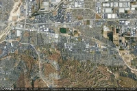 Vue aérienne de Loma Linda University Medical Center