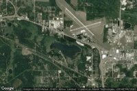 Vue aérienne de Moberg Air Base