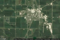 Vue aérienne de Pipestone County Medical Center