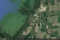 Vue aérienne de Sebewaing Township