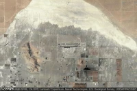 Vue aérienne de El Mirage Field Adelanto