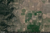 Vue aérienne de Fort Bidwell