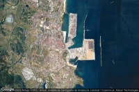 Vue aérienne de Algeciras
