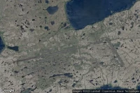 Vue aérienne de Amchitka Air Force Base