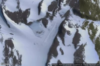 Vue aérienne de Enigma Lake Skiway