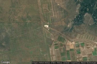 Vue aérienne de Elsey private airstrip no. 2