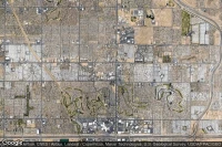 Vue aérienne de Valley Lutheran Hospital