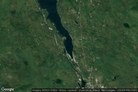 Vue aérienne de Alton Bay