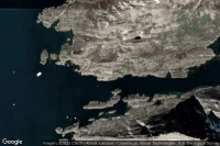 Vue aérienne de Kuummiut