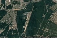 Vue aérienne de Lipki Air Base