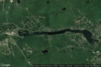 Vue aérienne de Lac Pontbriand Water