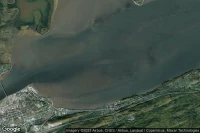 Vue aérienne de Campbellton Water