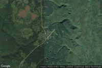 Vue aérienne de Crowdis Mountain Airstrip