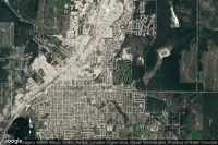 Vue aérienne de East Kootenay Regional Hospital