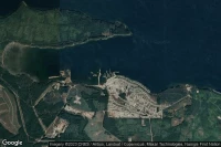 Vue aérienne de Port McNeill