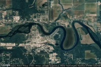 Vue aérienne de Vanderhoof (District)