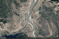 Vue aérienne de Lillooet (CC Helicopters 2011)