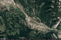 Vue aérienne de Blairmore (Crowsnest Pass Health Centre)