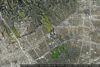 Vue aérienne de Century City