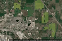 Vue aérienne de Calgary / Okotoks Air Park