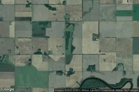 Vue aérienne de Hnatko Farms