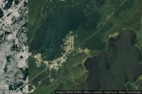 Vue aérienne de Wabowden